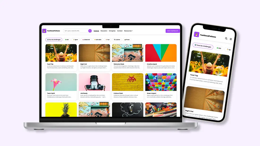 Un catalogue prêt à l'emploi